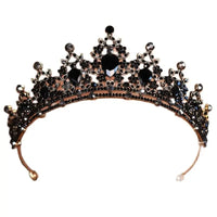 ZAVENZA - Baroque Crystal Tiara for a Striking Bridal Look