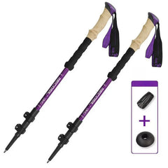 ALPIVRA - Collapsible Trekking Poles for Stability on Rough Trails