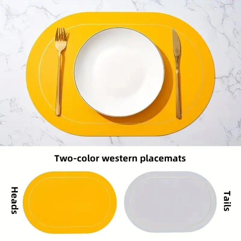 MATELYS - Leather Placemats That Protect And Define Your Table