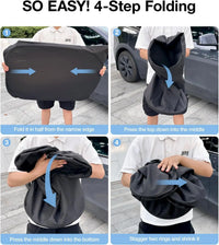 AERUVIA - Foldable Windshield Sunshade For A Cooler Cabin