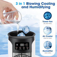 CLIMAFUSION - Portable Air Cooler for Comfortable Small Spaces