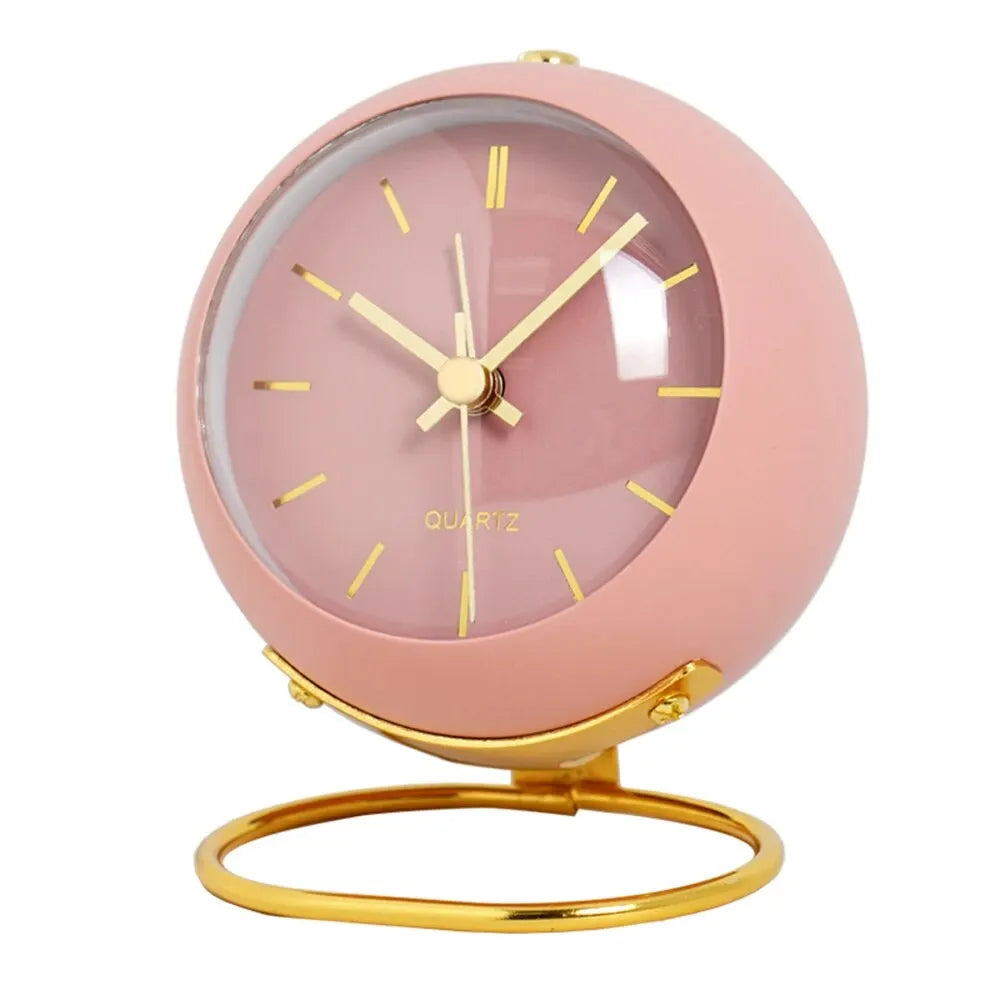 TIKLORA - Minimalist Silent Alarm Clock for Restful Bedside Use