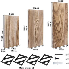 ARVELUNE - Solid Wood Floating Shelves for Artful Space-Saving Display