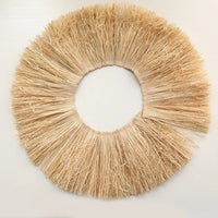 Natural Homestay Ornament Home Supply Jute Fringe Trim Background Wall Decoration Lafite Grass Garland Straw Tassels