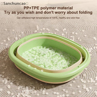 FOLDARA - Foldable Massage Foot Bath for Relief and Easy Storage