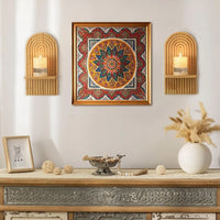 ARCVORA - Wooden Rainbow Wall Shelf for Artful Storage