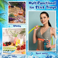 COOLSTIX - Slim Ice Stick Tray for Chilling Bottled Drinks