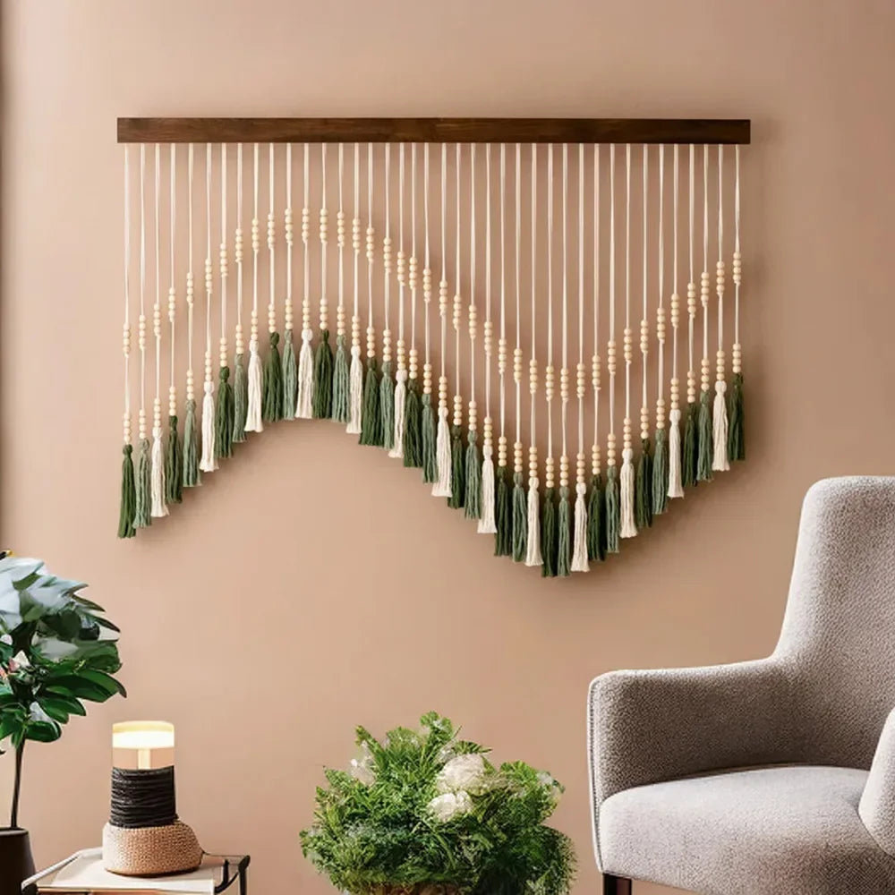 TASSEVA - Macrame Wall Hanging for a Striking Focal Point