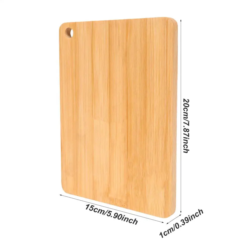 DUOVENA - Double-Sided Wooden Cutting Board for Hygienic Food Prep