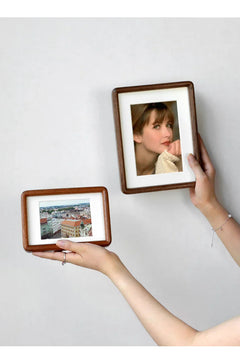 MEMORVA - Solid Wood Photo Frame for Gallery-Worthy Displays