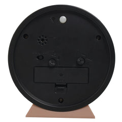 TINVORA - Metal Alarm Clock for Quiet Bedside Timekeeping
