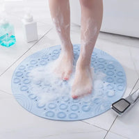 VELSORA - Sculptural Suction Bath Mat for Steadier Showers