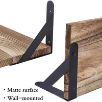Wooden Floating Wall Shelves Bathroom Hanging Racks Shelf  Storage Kitchen Organizer Furnitures Living Room Display Stand Holder