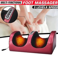 KNEVORA - Heated Shiatsu Foot Massager for Deep Muscle Relief