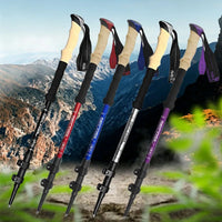 ALPIVRA - Collapsible Trekking Poles for Stability on Rough Trails