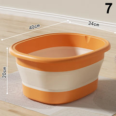 FOLDARA - Foldable Massage Foot Bath for Relief and Easy Storage