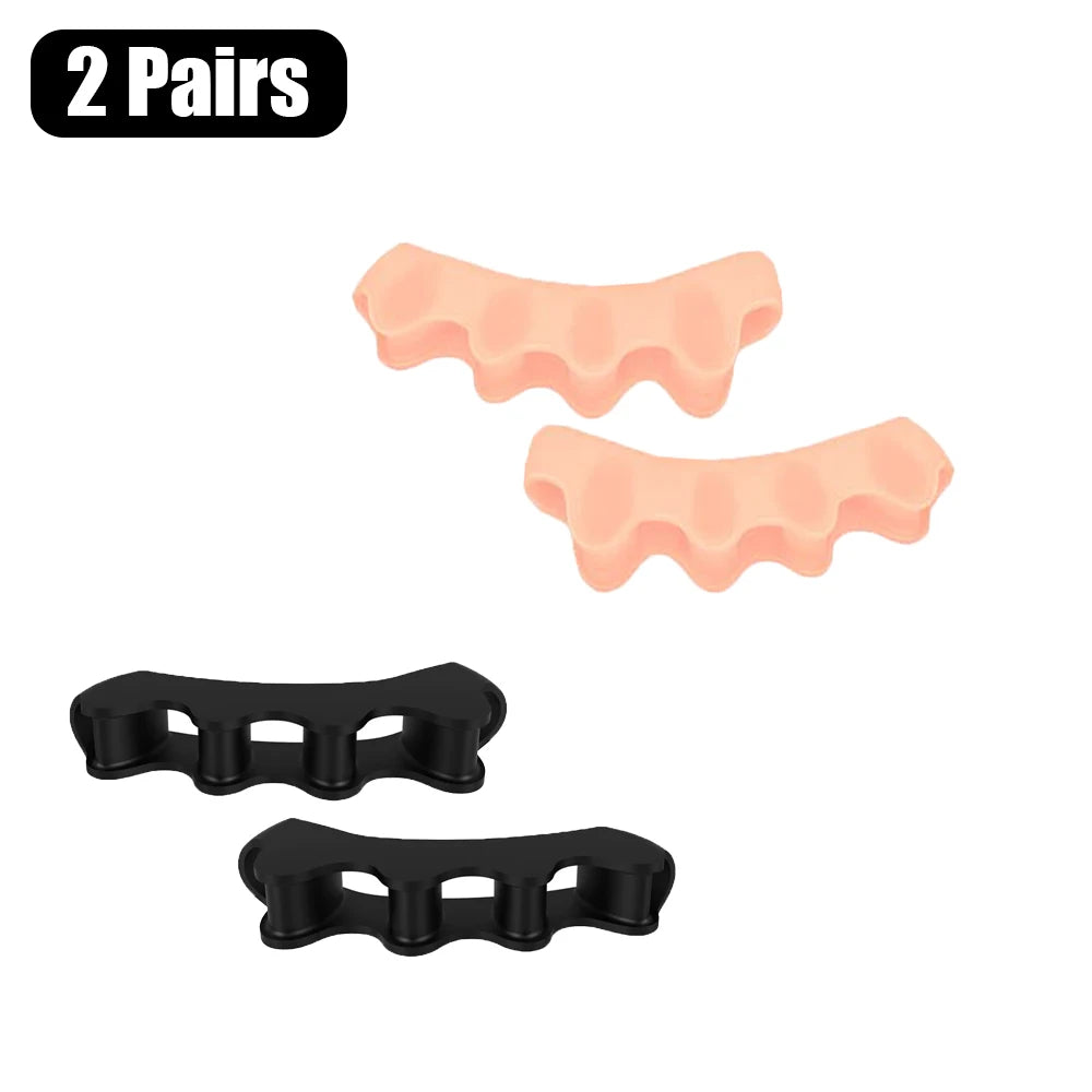 TOEVIRA - Rubber Toe Separators for Bunion Relief and Better Alignment