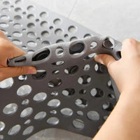 DRAIVORA - Non-Slip Bath Mat for Safer, Better-Drained Tubs