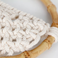 KNOTELIA - Round Macrame Wall Hanging for Textured Room Decor