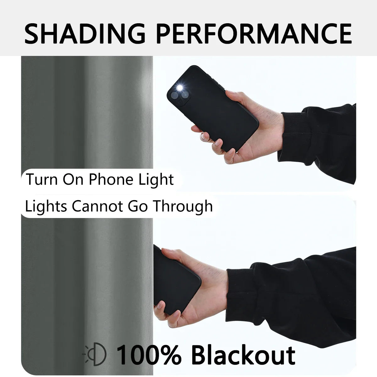 LUXEDRAPE - Statement Blackout Curtains for Darkness and Privacy