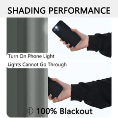 LUXEDRAPE - Statement Blackout Curtains for Darkness and Privacy