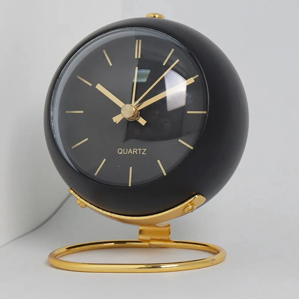 TIKLORA - Minimalist Silent Alarm Clock for Restful Bedside Use