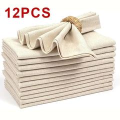 ZELMIVA - Reusable Linen-Style Napkins for Refined Table Settings