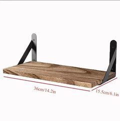 ARVELUNE - Solid Wood Floating Shelves for Artful Space-Saving Display