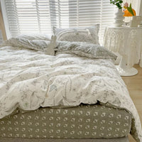 PETALYRA - Floral Cotton Duvet Set for an Artful Bedroom Focal Point
