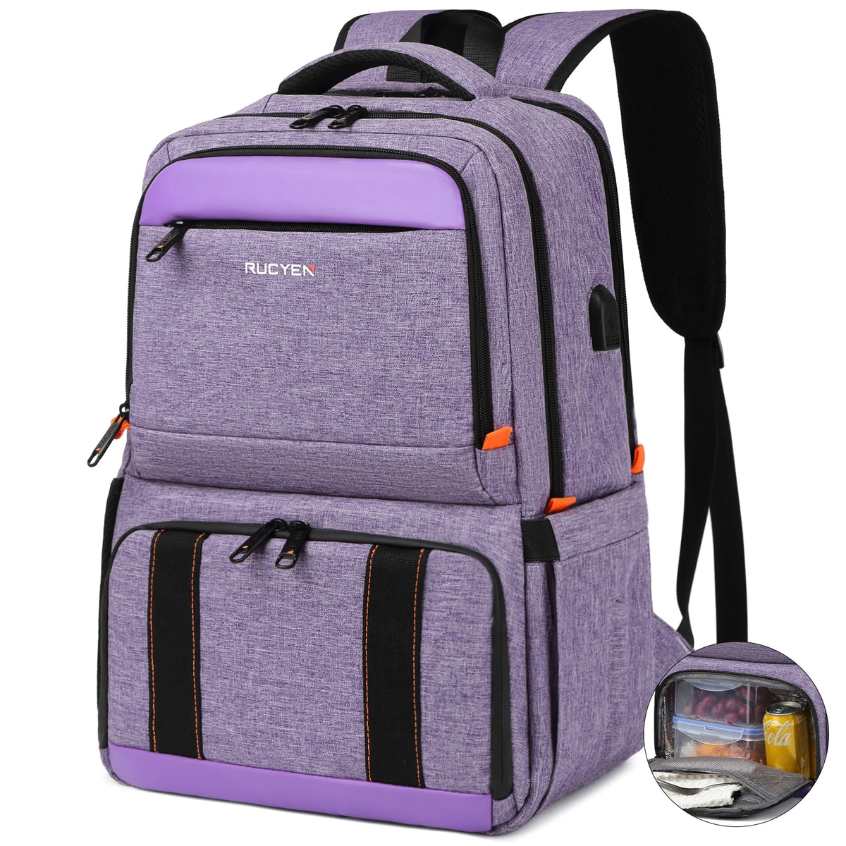 PACKVORA - Waterproof Outdoor Backpack for Organized Adventures