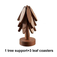 CALVYRA - Sculptural Wood Trivet That Protects Tables From Heat