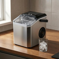 CRYSTAFROST - Compact Bullet Ice Maker for Fresh Ice Anywhere