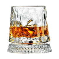 SWIRLUNE - Rotating Whiskey Glass for Fuller Aromas