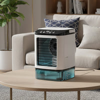 AIRLUMEN - Sculptural Air Cooler for Personal Comfort and Soft Light