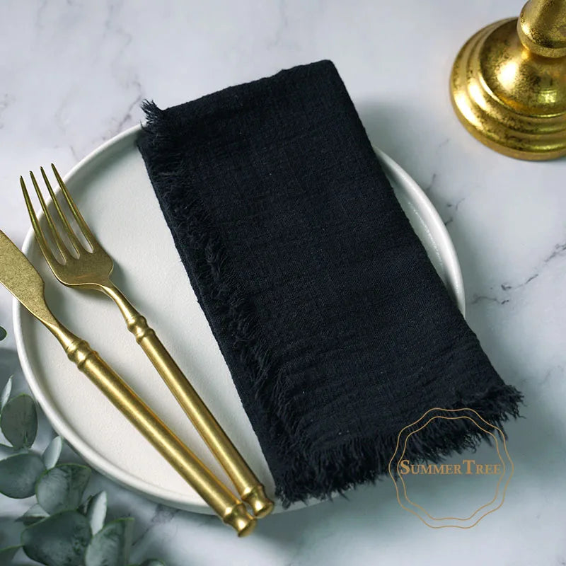 TAVRINA - Cotton Napkin Set for Artfully Layered Tablescapes