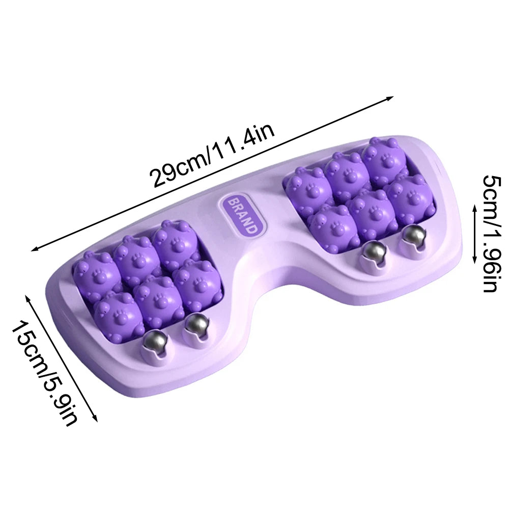 TREADIVA - Beaded Foot Massage Roller for Soothing Tired Feet
