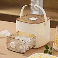 CRYSTACUBE - Compact Ice Maker for Fresh Ice Anywhere