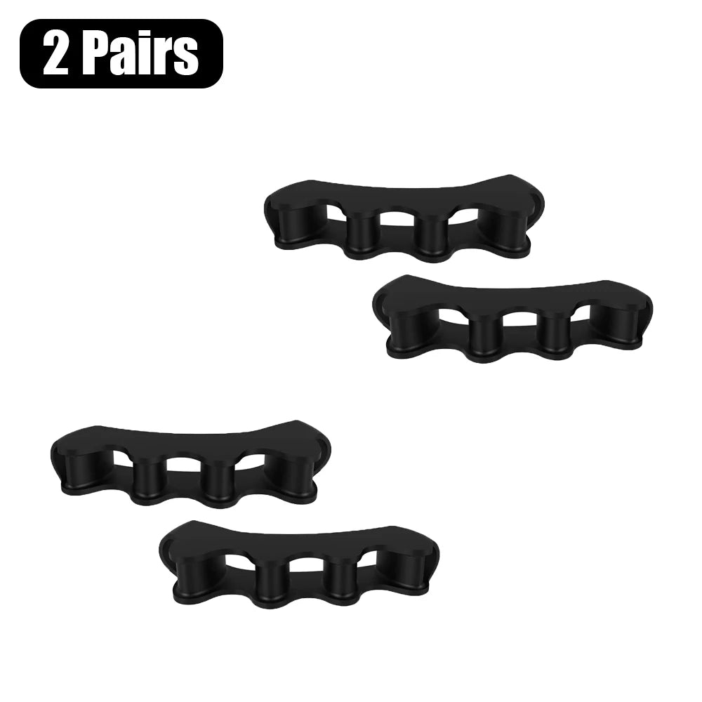 TOEVIRA - Rubber Toe Separators for Bunion Relief and Better Alignment