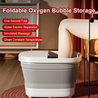 PEDALORA - Folding Heated Foot Spa for Deep Calf Relaxation