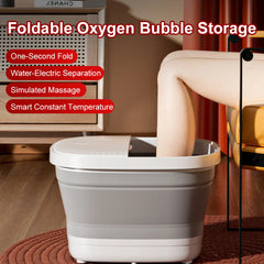 PEDALORA - Folding Heated Foot Spa for Deep Calf Relaxation