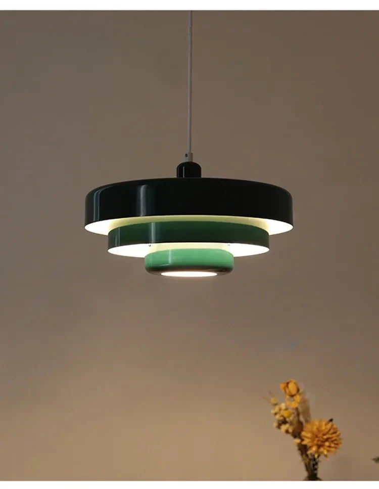 TRILORA - Three-Tier Pendant Light for a Warm Artistic Glow