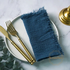TAVRINA - Cotton Napkin Set for Artfully Layered Tablescapes