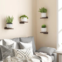 ORNELIQ - Mini Wood Shelves to Frame Statement Seating