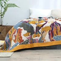 TAPELUNE - Floral Jacquard Throw for Statement Sofa Styling