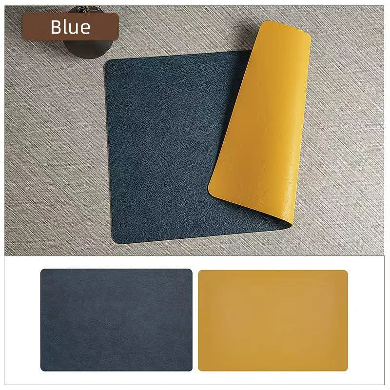 HEATLUNE - Faux Leather Placemats for a Refined, Protected Table