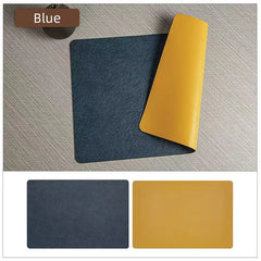HEATLUNE - Faux Leather Placemats for a Refined, Protected Table