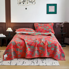 VAYLUNE - Floral Cotton Sofa Throw That Anchors the Room