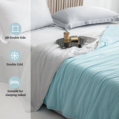 VEXILUNE - Double-Sided Cooling Blanket for Restful Summer Sleep