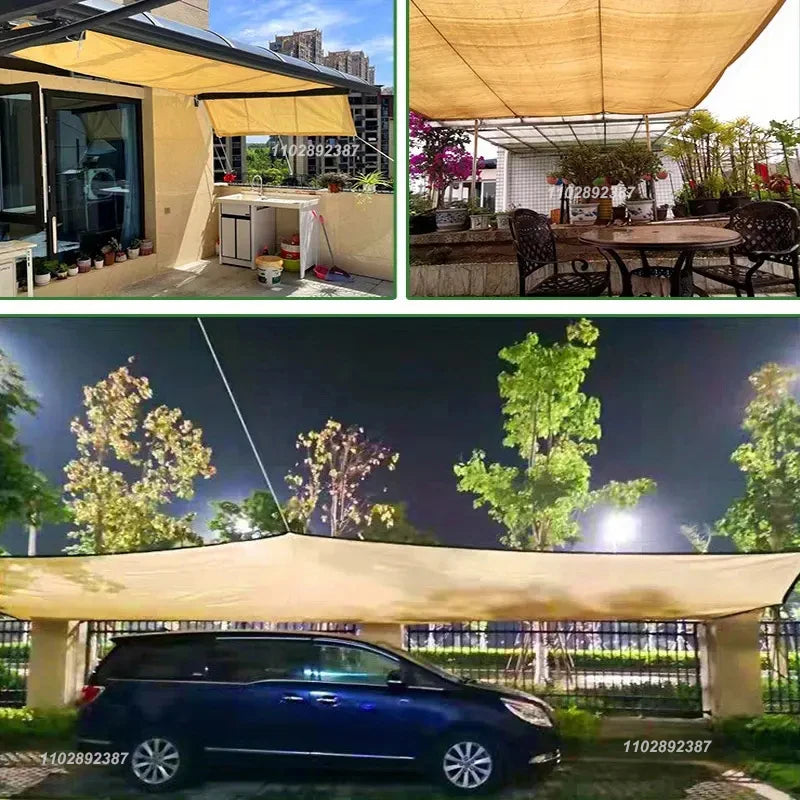 SUNVYRA - Architectural Shade Mesh for Cooler Outdoor Seating