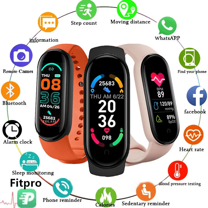VITRAXA - Smartwatch for Daily Health and Activity Tracking